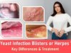 vaginal herpes images, yeast infection blisters sores, ulcers, bumps pictures