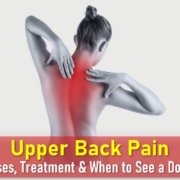 upper back pain causes, upper middle back pain, upper left back pain, upper right back pain